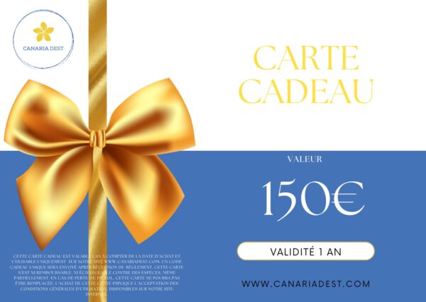 Carte Cadeau 150€