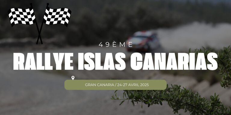 Et c’est parti pour la 49e édition du Rallye Islas Canarias !